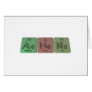 Achene-Ac-He-Ne-Actinium-Helium-Neon Card