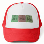 Achene-Ac-He-Ne-Actinium-Helium-Neon Trucker Hat
