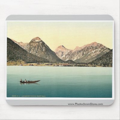 Achensee, towards Pertisau, Tyrol, Austro-Hungary Mouse Pads by photochrom