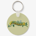 Acherontia atropos caterpillar keychains