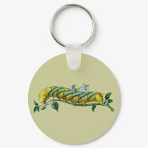 Acherontia atropos caterpillar keychains