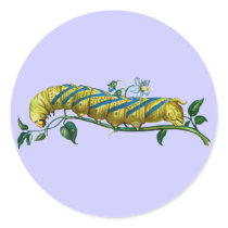 Acherontia atropos caterpillar stickers