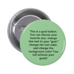 Achieve Your Goals Button, Customizable