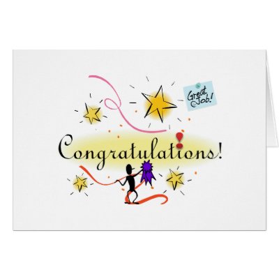 Achievement 2009 greeting card by PetsRFouRLife