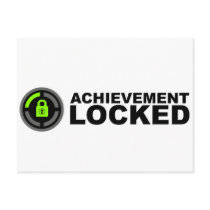 Achievement Locked postcards by CasuallyHardcore Achievement Locked postcards