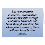 Achievement Matthew 6:20-21 Abbrev