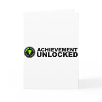 Achievement Unlocked cards