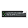 Achievement Unlocked Got Off The Couch Bumper Stickers