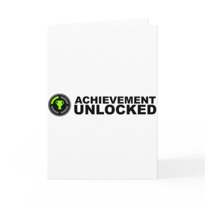 Achievement Unlocked Greeting Cards by CasuallyHardcore