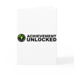 Achievement Unlocked Greeting Cards