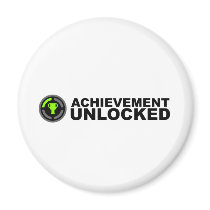 Achievement Unlocked magnets by CasuallyHardcore Achievement Unlocked magnets