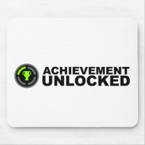 Achievement Unlocked mousepads by CasuallyHardcore Achievement Unlocked mousepads