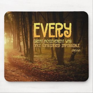 Achievements Inspirational Mousepad mousepad