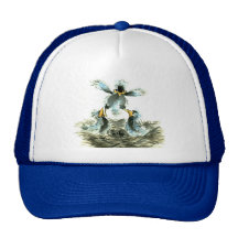 Achieving Lift, Sumi-e Birds Trucker Hat