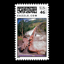 Achili Pachacamac (Detail)/Stamp stamps