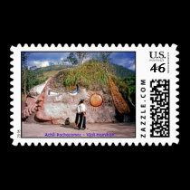 Achili Pachacamac/Stamp
