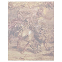 Achilles Defeated Hector.,  By Peter Paul Rubens Custom Letterhead