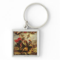 Achilles Defeating Hector, 1630-32 Keychain