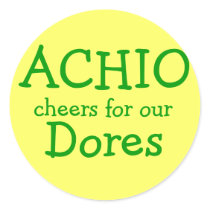ACHIO, cheers for our, Dores stickers by noahml ACHIO, cheers for our, Dores stickers