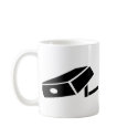 Achtung Videouberwacht Krug mugs by pleonasm Achtung Videouberwacht Krug mugs