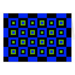 Acid Blue Vertigo Card