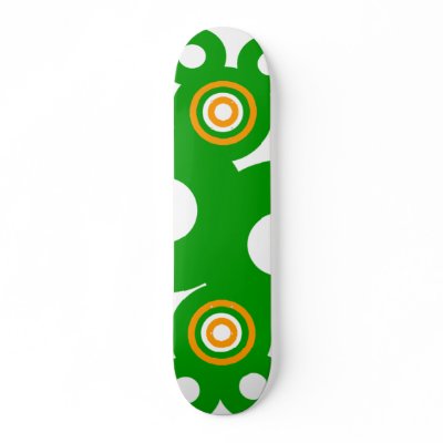 Acid bubble skate deck by BerkoBoards