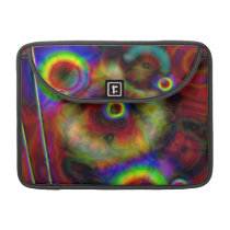 Acid Burn Abstract Macbook Pro Sleeve rickshaw flap sleeves