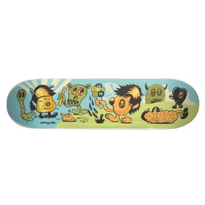 Acid Days 1 Skate Board Deck by Jeremyville