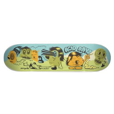 Acid Days 2 Skate Board Deck by Jeremyville