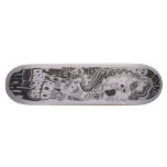 Acid Dreams in Moon Light Skate Deck
