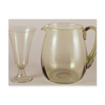 Acid etched vase by James Powell and Sons Postcards