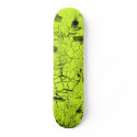 acid grunge skateboard deck
