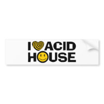Acid House Bumper Sticker