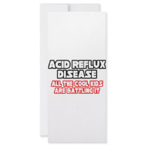 Acid Reflux Disease...Cool Kids rack cards
