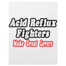 Acid Reflux Fighters Make Great Lovers Full Color Flyer