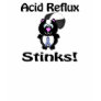 Acid Reflux Stinks Skunk Awareness Design Tee Shirts