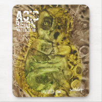 'Acid Reign' Watercolor mouse pad by unASLEEP mousepads