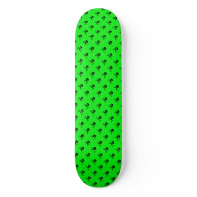 Acid Skullz Skateboard Deck Unbranded by ZombieDecks