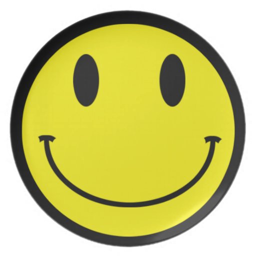 Acid Smiley Face Plate Zazzle