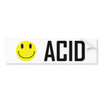 Acid Sticker Bumper Sticker
