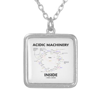 Acidic Machinery Inside (Krebs Citric Acid Cycle) Pendant