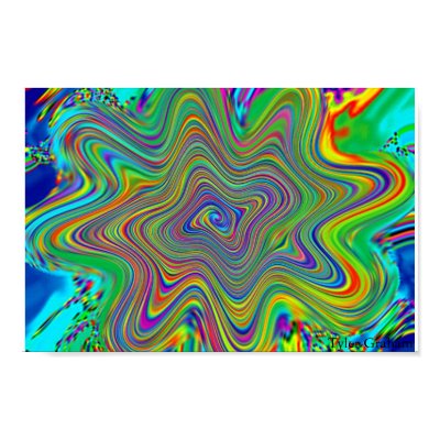AcidWave Print by Tyler