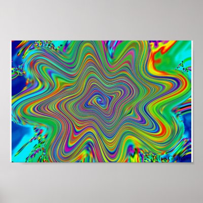 AcidWave Print by Tyler