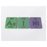Acini-Ac-I-Ni-Actinium-Iodine-Nickel Full Color Flyer