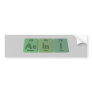 Acini-Ac-In-I-Actinium-Indium-Iodine Bumper Sticker
