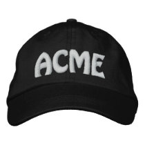 ACME embroidered hats by gr33nleaf ACME embroidered hats