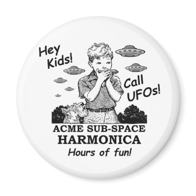 Acme Sub-Space Harmonica (Calls UFOs) Fridge Magnets by Instrumentals