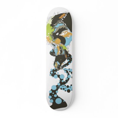 aColorful Bird Skateboards by RAWdesigns