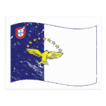 Acores flag postcard