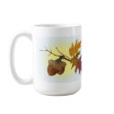 Acorn and Oak Leaves mugs by Rockangel1 Acorn and Oak Leaves mugs